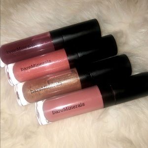 Bare Minerals mini lip gloss set of four